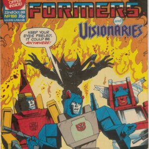 TRANSFORMERS (UK: 1984-1992 SERIES) #188: Original Material – NM
