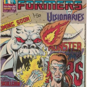 TRANSFORMERS (UK: 1984-1992 SERIES) #190: VF/NM