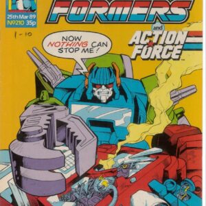 TRANSFORMERS (UK: 1984-1992 SERIES) #210: VF/NM