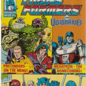 TRANSFORMERS (UK: 1984-1992 SERIES) #213: Original Material – VF/NM