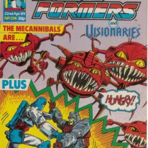 TRANSFORMERS (UK: 1984-1992 SERIES) #214: Original Material – VF/NM