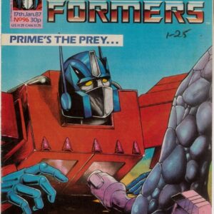 TRANSFORMERS (UK: 1984-1992 SERIES) #96: Original Material – VF