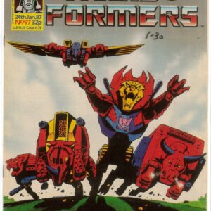 TRANSFORMERS (UK: 1984-1992 SERIES) #97: Original Material – VF