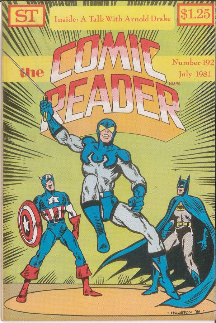 COMIC READER #192: VF COMIC READER #192: VF