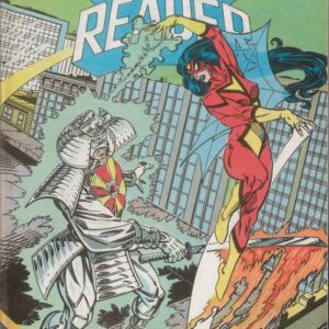 COMIC READER #215: VF (Promotional app of Spider-Mans Black Costume) COMIC READER #215: VF (Promotional app of Spider-Mans Black Costume)
