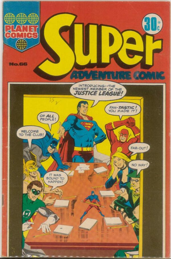 SUPER ADVENTURE COMIC (1960-1975 SERIES) #66: VF