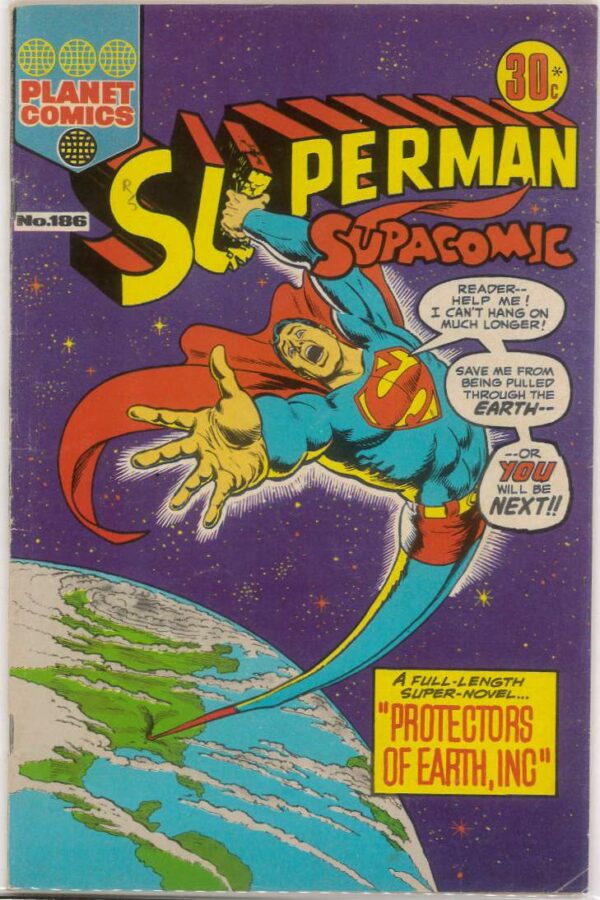 SUPERMAN SUPACOMIC (1958-1982 SERIES) #186: VF