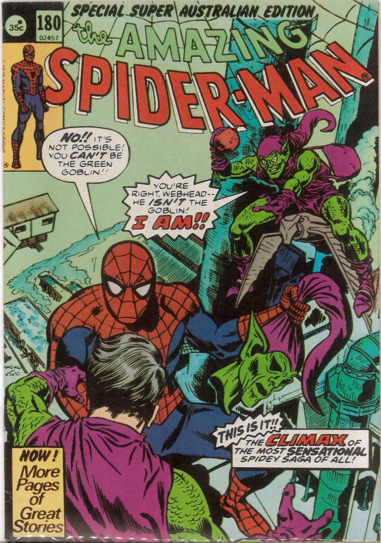 AMAZING SPIDER-MAN (Y) #180: VG AMAZING SPIDER-MAN (Y) #180: VG