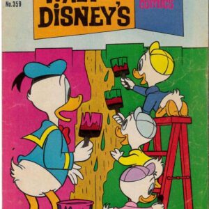 WALT DISNEY’S COMICS (1946-1978 SERIES) #359: Carl Barks Duck Out of Luck – FN/VF – Vol 31 Iss 1