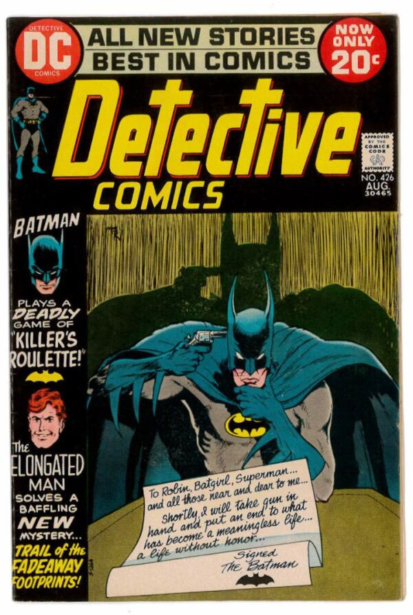 DETECTIVE COMICS (1935- SERIES) #426: FN