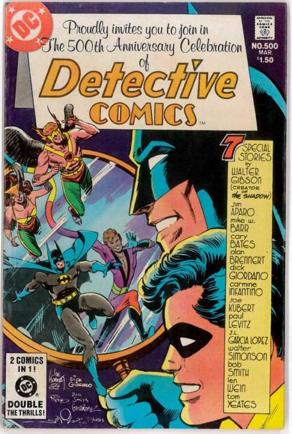 DETECTIVE COMICS (1935- SERIES) #500: FN+