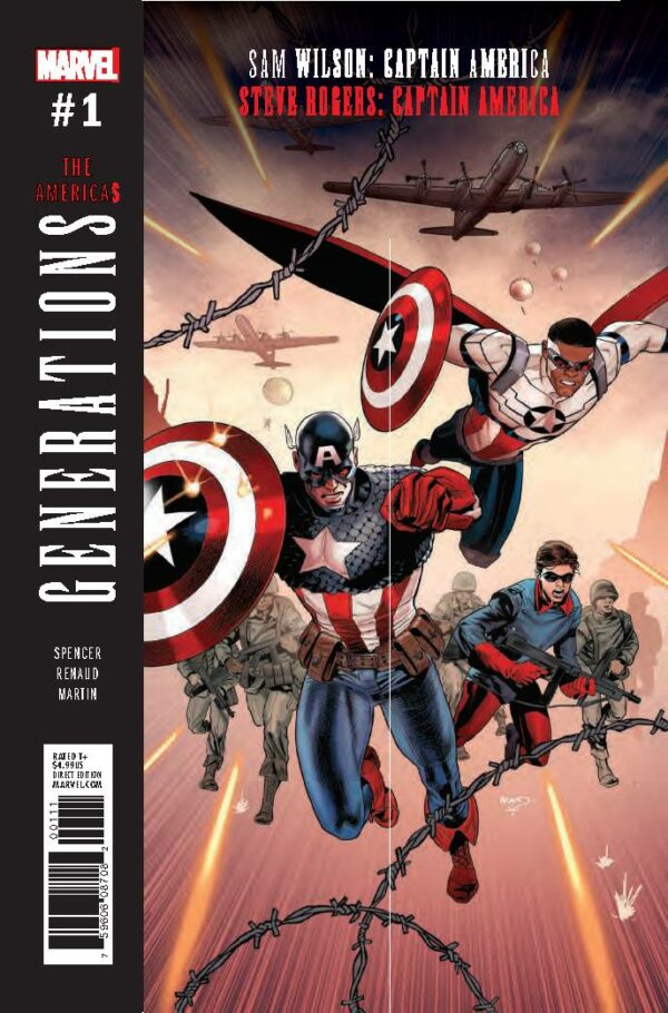 GENERATIONS #6: Sam Wilson Captain America & Steve Rogers Captain America #1