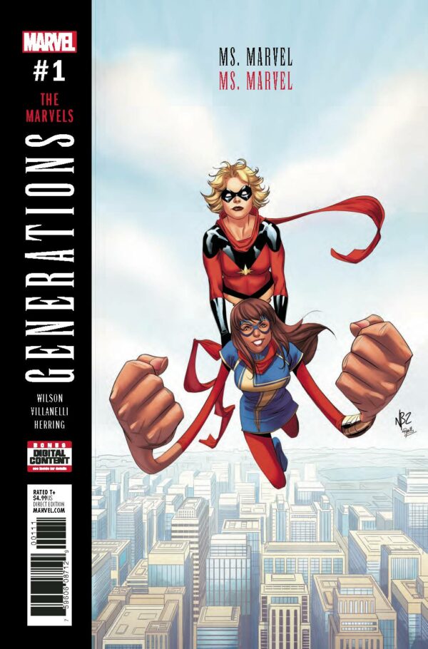 GENERATIONS #9: Captain Marvel & Ms. Marvel #1