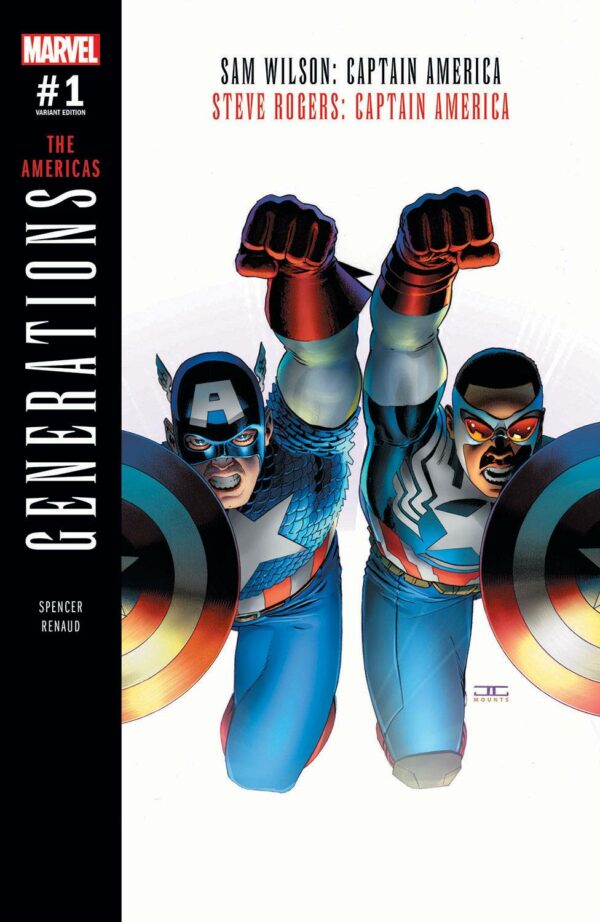 GENERATIONS #6: San Wilson/Steve Rogers #1 John Cassaday cover