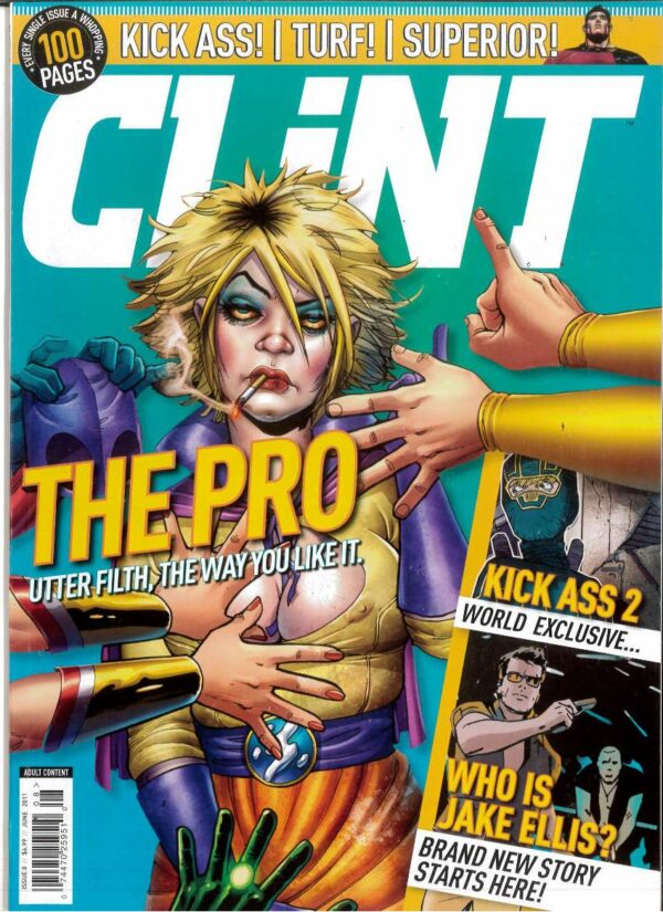 CLINT #8: The Pro variant cover