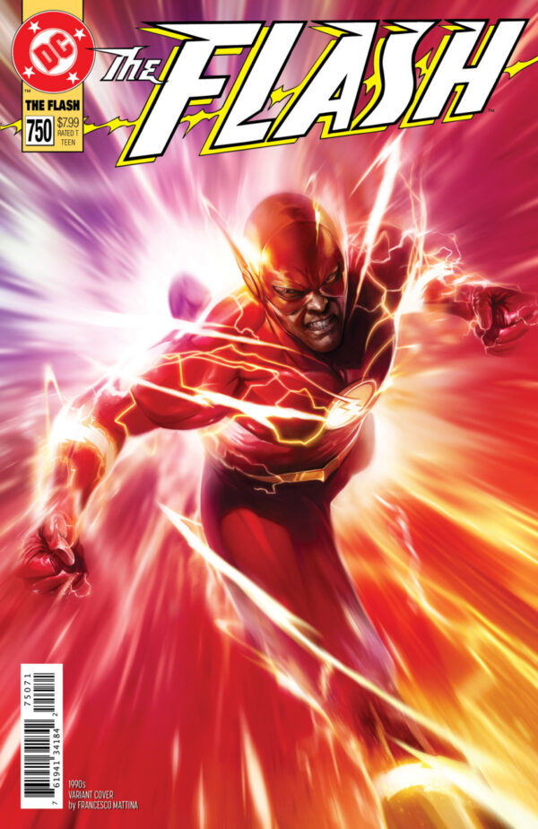 FLASH (1959-1985,2020- SERIES) #750: Francesco Mattina 1990’s cover