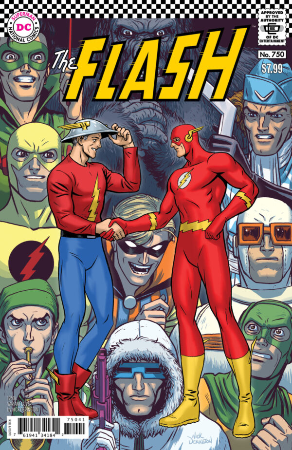 FLASH (1959-1985,2020- SERIES) #750: Nick Derrington 1960’s cover