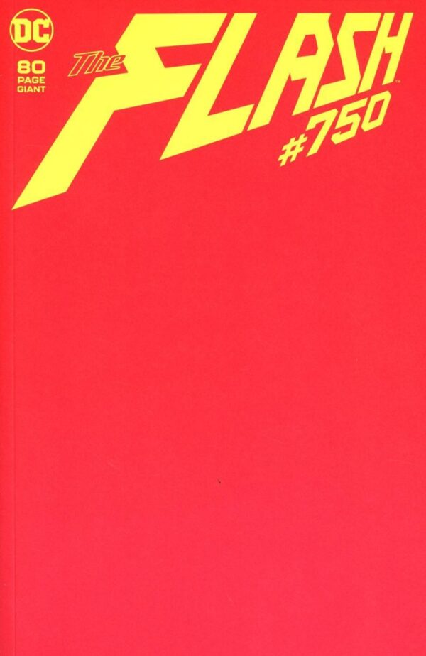 FLASH (1959-1985,2020- SERIES) #750: Blank Sketch cover