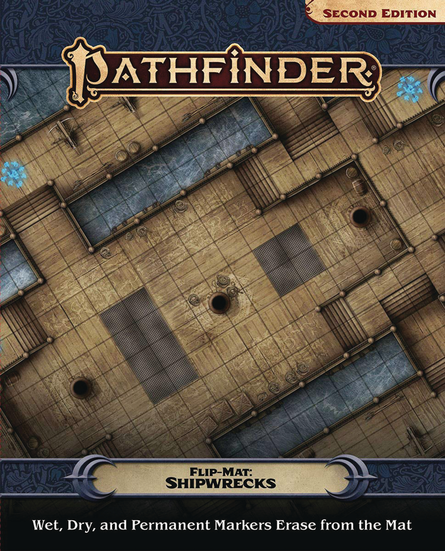 PATHFINDER MAP PACK #135: Shipwrecks flipmat PATHFINDER MAP PACK #135: Shipwrecks flipmat