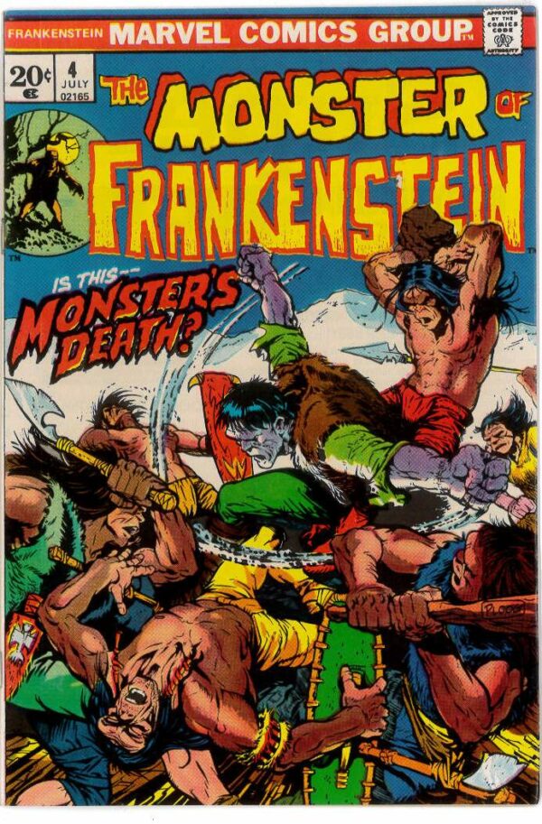 FRANKENSTEIN, THE MONSTER OF #4