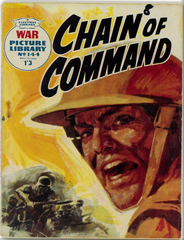 WAR PICTURE LIBRARY (1985-1992 SERIES) #144: Chain of Command (VG/FN) Australian Variant
