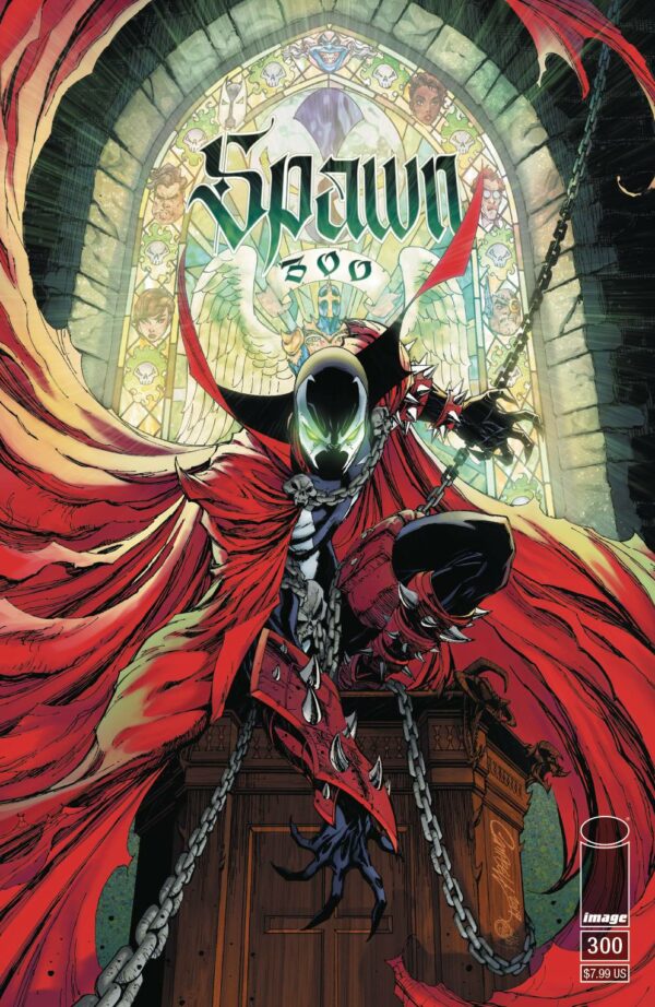 SPAWN (VARIANT EDITION) #300: J. Scott Campbell cover G