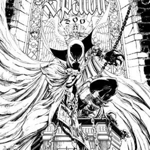 SPAWN (VARIANT EDITION) #300: J. Scott Campbell B&W cover