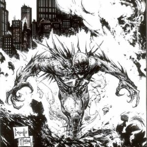 SPAWN (VARIANT EDITION) #313: Greg Capullo/Todd McFarlane virgin B&W cover