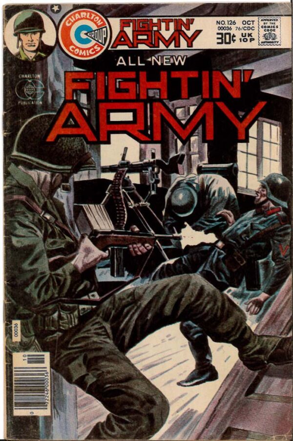 FIGHTIN’ ARMY #126: 6.0 (FN)