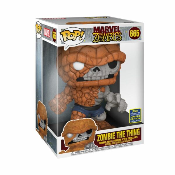 POP MARVEL VINYL FIGURE #665: The Thing 10 inch: Marvel Zombies (SDCC 2020)