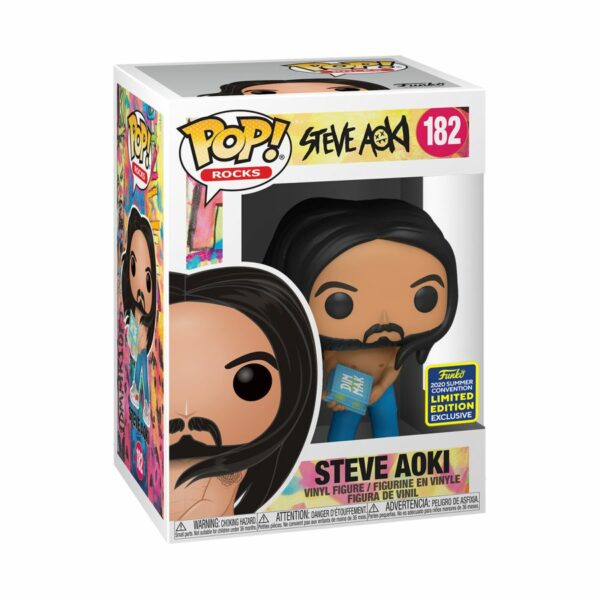 POP ROCK VINYL FIGURES #182: Steve Aoki (SDCC 2020)