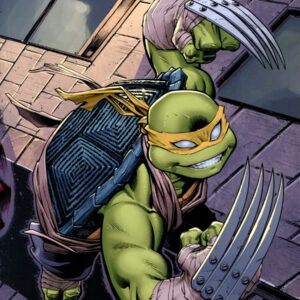 TEENAGE MUTANT NINJA TURTLES (2011-2024: VARIANT) #100: Ed McGuinness Midtown wraparound Jennika cover B