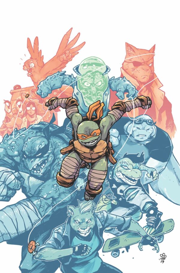 TEENAGE MUTANT NINJA TURTLES (2011-2024: VARIANT) #98: Michael Dialymas RI cover