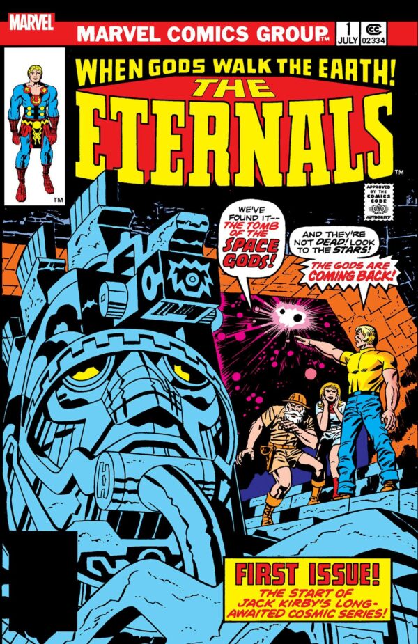 MARVEL POSTER #4752: Eternals #1 by Jack Kirby