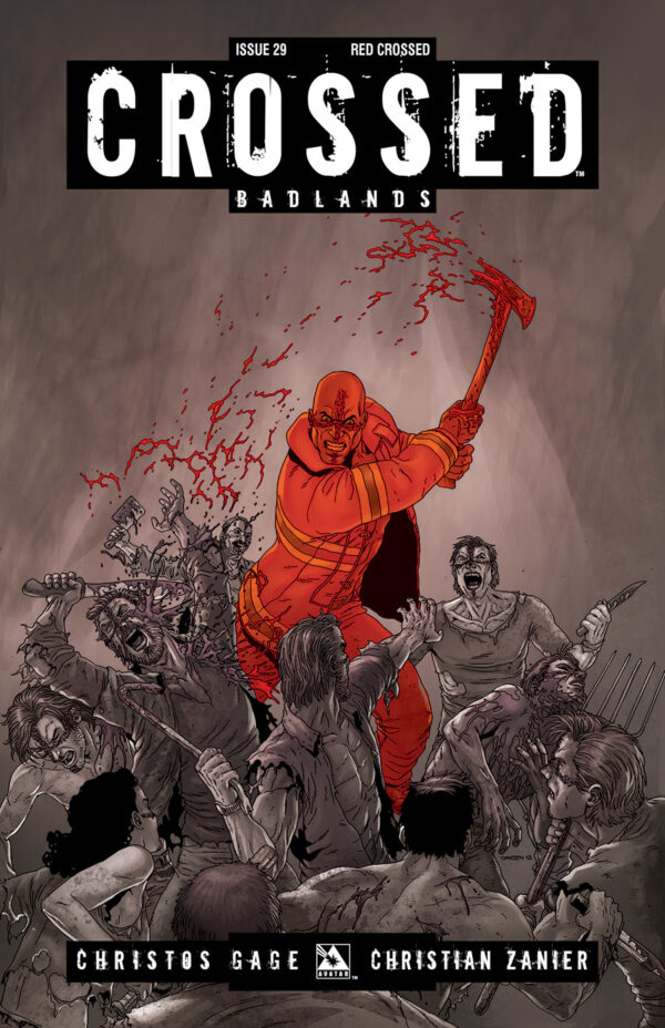 CROSSED: BADLANDS (VARIANT COVER) #29: #29 Red Crossed cover