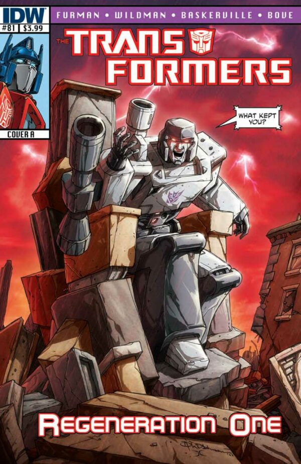 TRANSFORMERS: REGENERATION ONE #81: Cover A