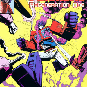 TRANSFORMERS: REGENERATION ONE (VARIANT COVER) #81: Geoff Senior cover