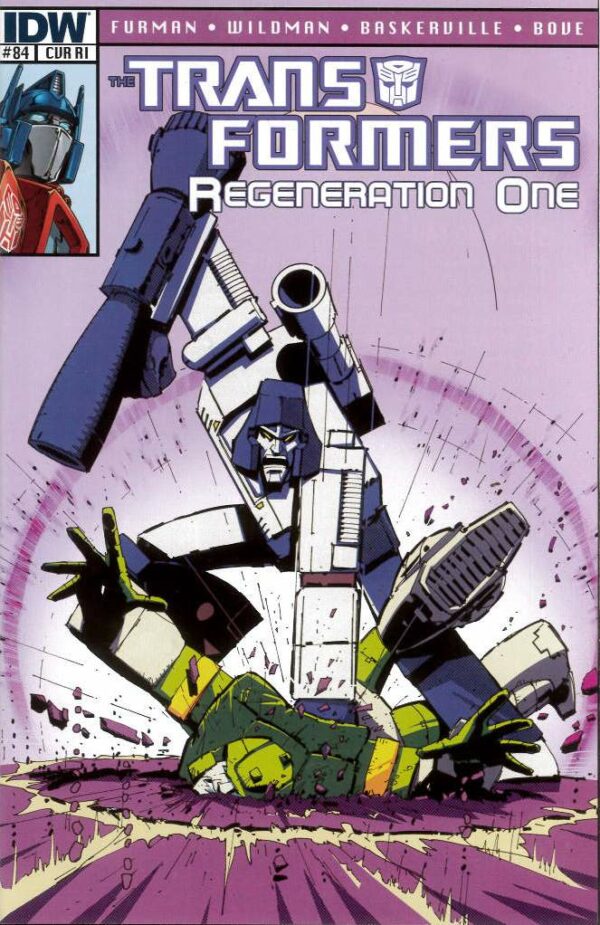 TRANSFORMERS: REGENERATION ONE (VARIANT COVER) #84: Geoff Senior cover