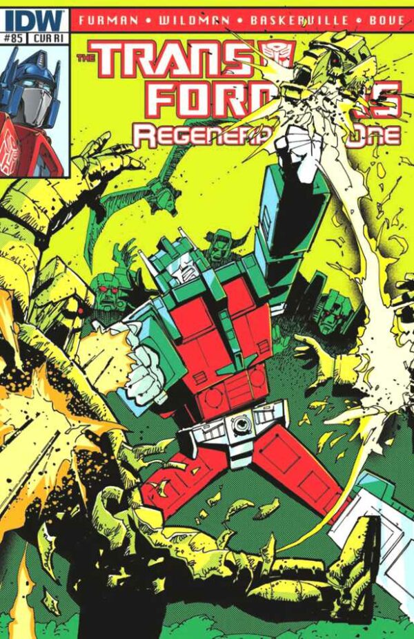 TRANSFORMERS: REGENERATION ONE (VARIANT COVER) #85: Geoff Senior cover