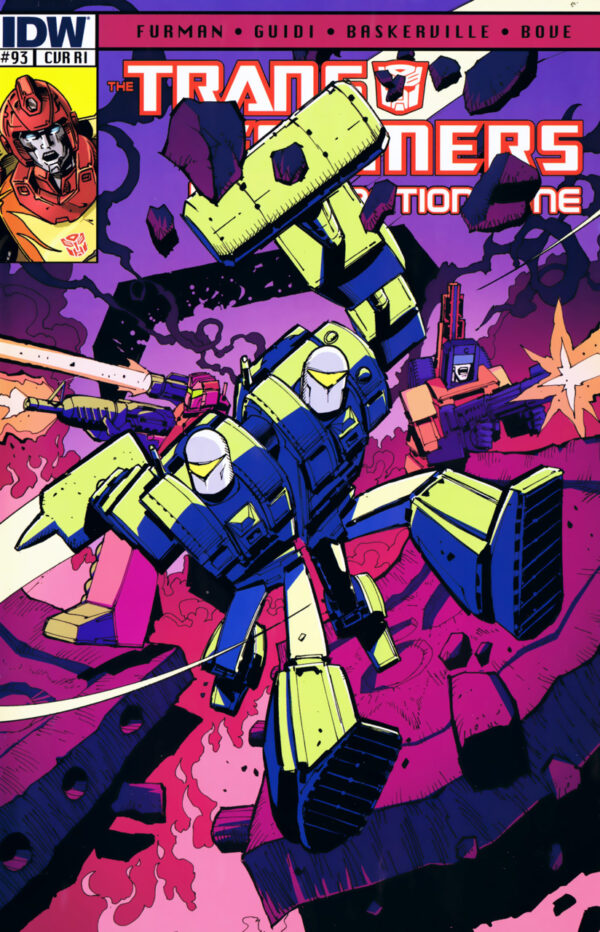 TRANSFORMERS: REGENERATION ONE (VARIANT COVER) #93: Geoff Senior cover