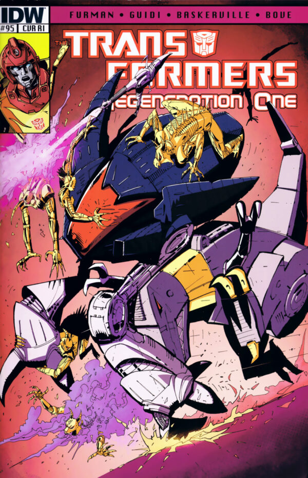 TRANSFORMERS: REGENERATION ONE (VARIANT COVER) #95: Geoff Senior cover