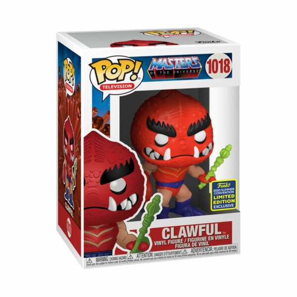 POP TELEVISION VINYL FIGURE #1018: Clawful: Masters of the Universe (SDCC 2020)