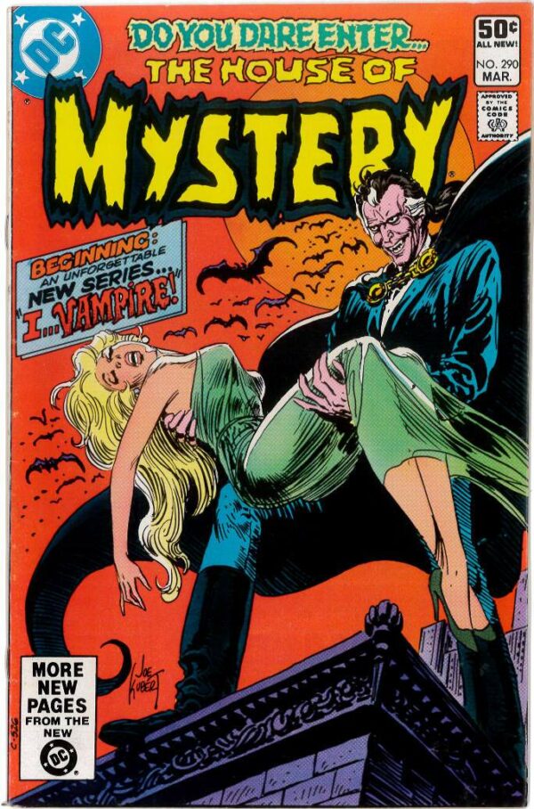 HOUSE OF MYSTERY #290: First I…Vampire – 9.2 (NM-)