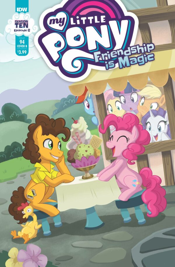 MY LITTLE PONY: FRIENDSHIP IS MAGIC (VARIANT COVER #94: Brianna Garcia cover B