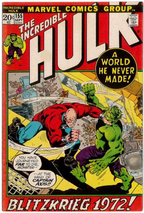 INCREDIBLE HULK (1968-2018 SERIES) #155