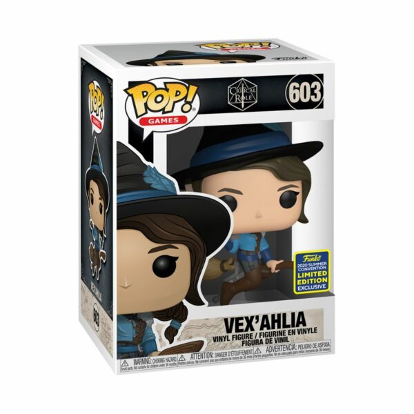 POP GAMES VINYL FIGURE #603: Vex’Ahlia on Broom: Vox Machina (SDCC 2020)