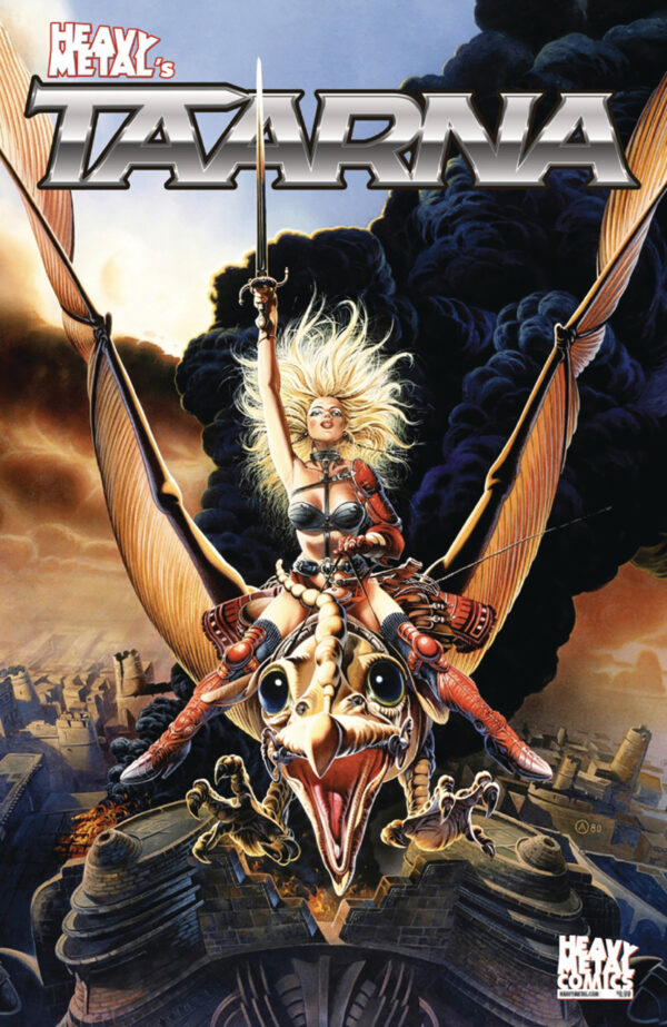 TAARNA TP #1: Chris Achilleos cover
