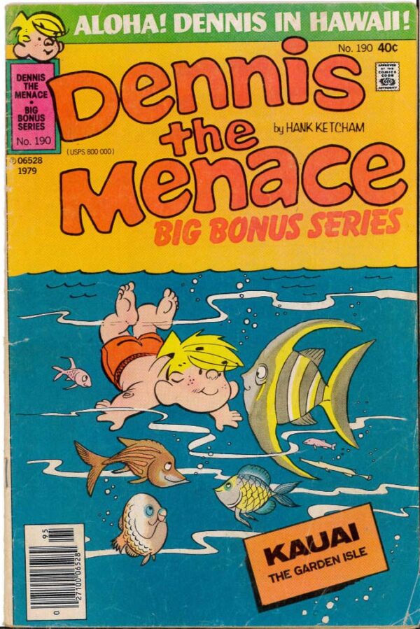 DENNIS THE MENACE BONUS MAGAZINE SERIES #190