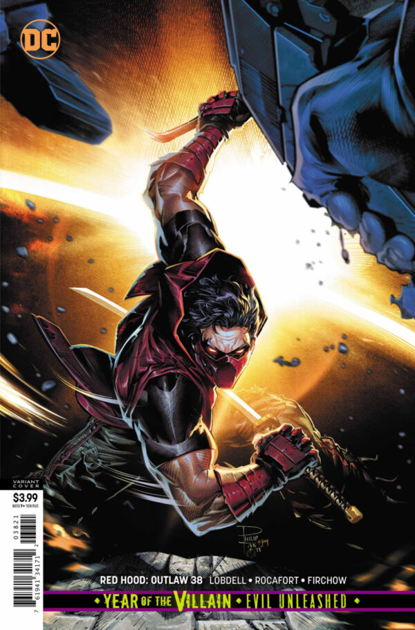 RED HOOD: OUTLAW #38: Philip Tan cover