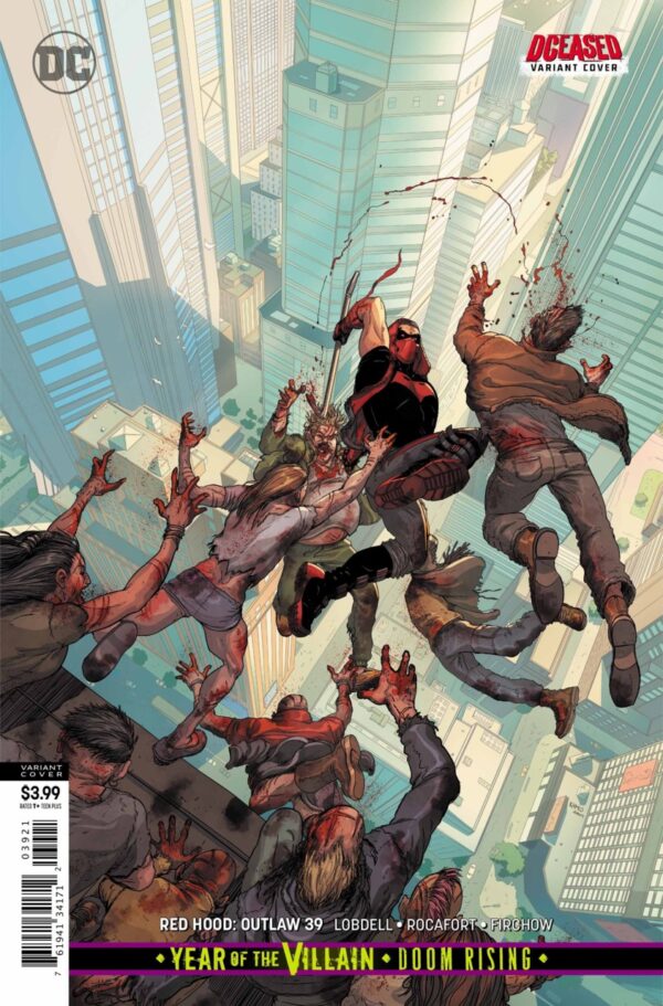 RED HOOD: OUTLAW #39: Karl Mostert DCeased cover